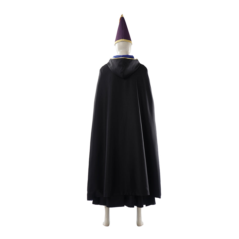 Cosplay Costume Olruggio Tongari Boushi no Atelier(2026) Anime Cosplay Tenue Noire et Bleue Homme