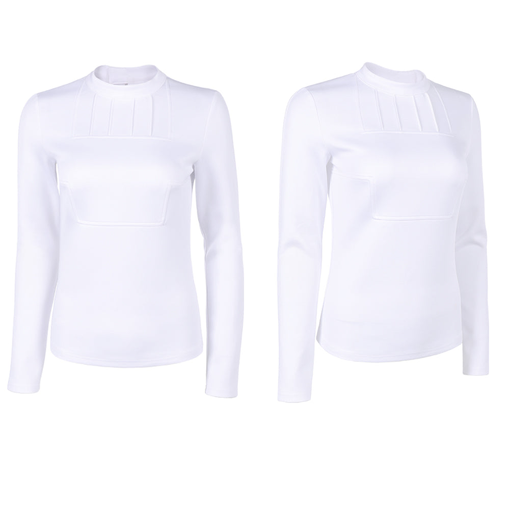 Cosplay Costume Padme Amidala Naberrie La Guerre des Étoiles Film Cosplay Haut Blanc Femme