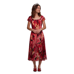 Cosplay Costume Patricia Widow's Bay(2026) TV Cosplay Robe Rouge Femme