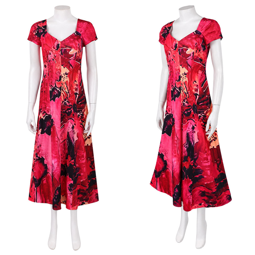 Cosplay Costume Patricia Widow's Bay(2026) TV Cosplay Robe Rouge Femme Ver.2