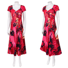 Cosplay Costume Patricia Widow's Bay(2026) TV Cosplay Robe Rouge Femme Ver.2