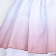 Cosplay Costume Pennywise It Film Cosplay Tenue Blanche Femme