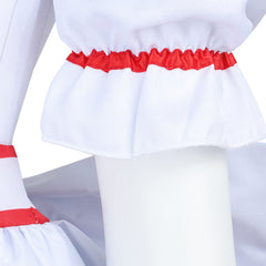 Cosplay Costume Pennywise It Film Cosplay Tenue Blanche Femme