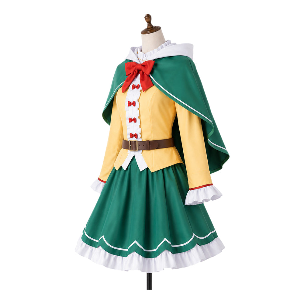 Cosplay Costume Petora RE0(2026) Anime Cosplay Tenue Jaune et Verte Femme