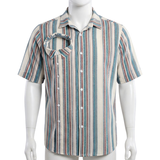 Cosplay Costume Pirate Clark Backrooms(2026) Film Cosplay Chemise Verte Homme Ver.2