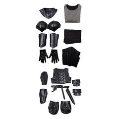 Cosplay Costume Prince Aemond Targaryen House of the Dragon 3(2026) TV Cosplay Tenue Noire Homme