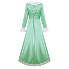 Cosplay Costume Princess Daisy The Super Mario Galaxy Movie(2026) Film Cosplay Robe Verte Femme
