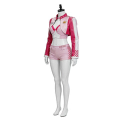 Cosplay Costume Princess Peach The Super Mario Bros. Movie Film Cosplay Tenue Rose Femme