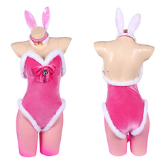 Cosplay Costume Princess Peach The Super Mario Galaxy Movie(2026) Film Cosplay Bunny Girl Tenue Rose Femme