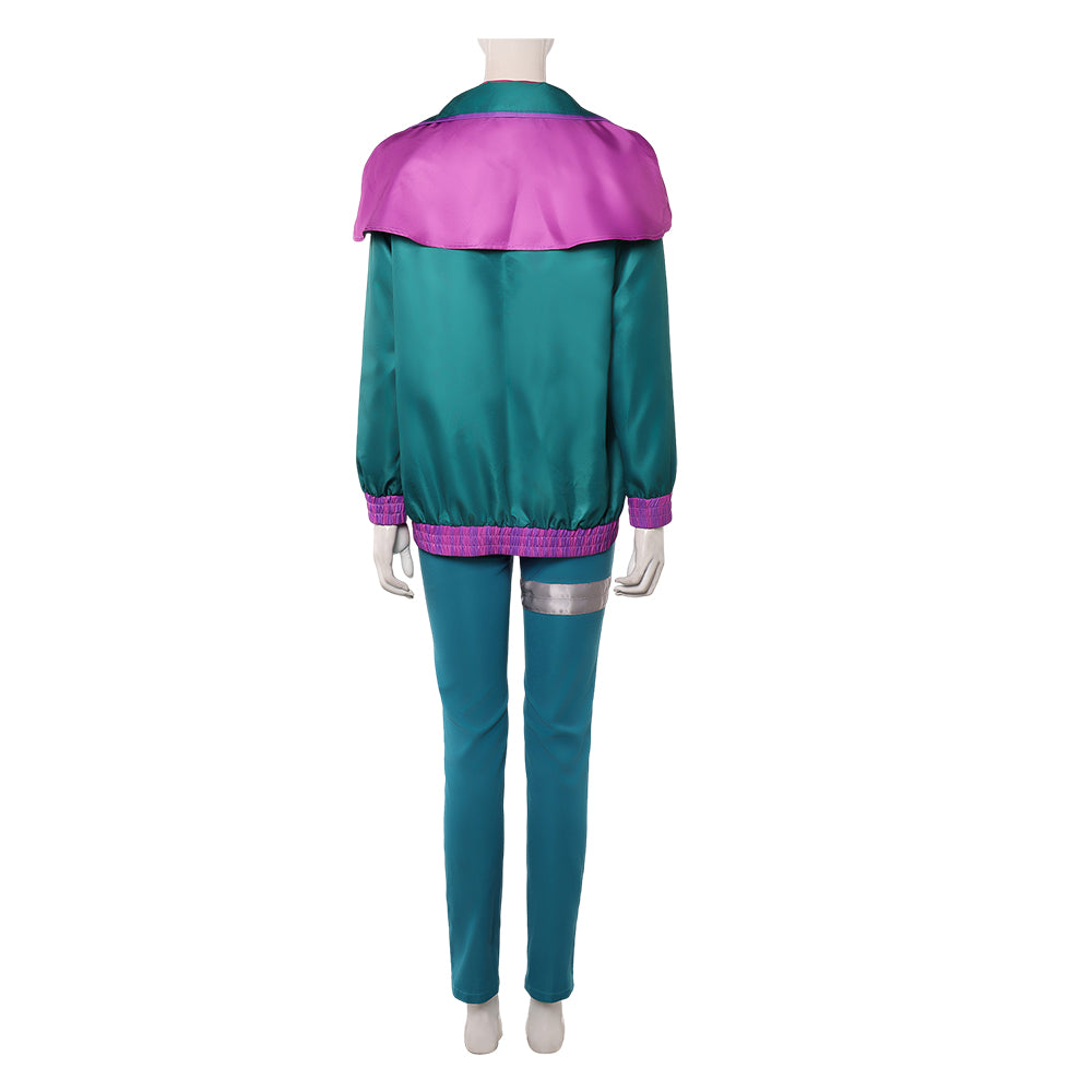 Cosplay Costume Raissa Forgotten Island(2026) Film Cosplay Tenue Verte et Rose Femme