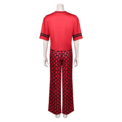 Cosplay Costume Red Descendants: Wicked Wonderland(2026) Film Cosplay Pyjama Rouge Femme
