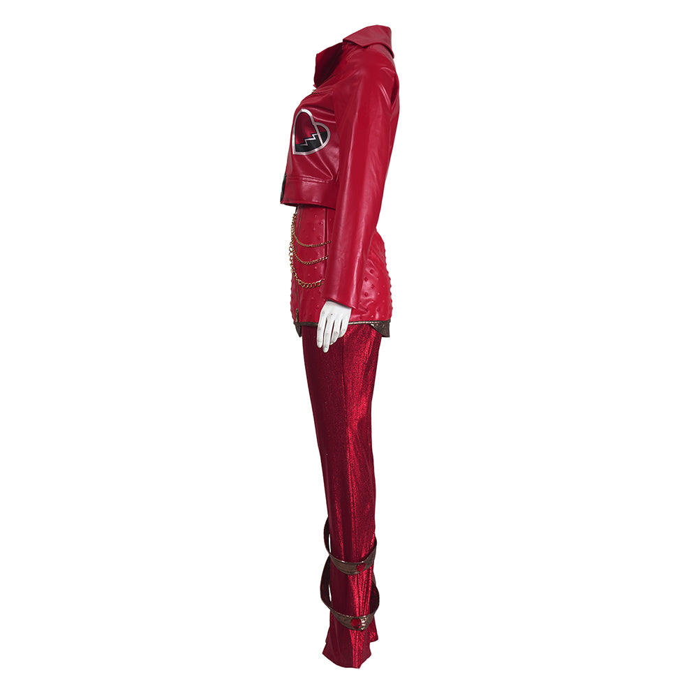Cosplay Costume Red Descendants: Wicked Wonderland(2026) Film Cosplay Tenue Rouge Femme