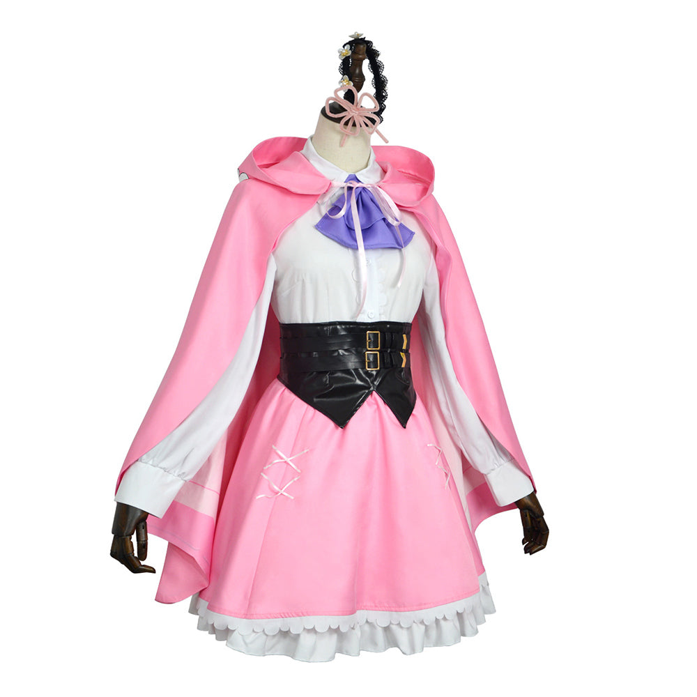 Cosplay Costume Rem Re Zero Saison 4 The Stars that Inscry the Present(2026) Anime Cosplay Tenue Rose Femme