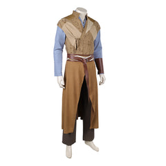 Cosplay Costume Robin Hood On l’appelait Robin des Bois(2026) Film Cosplay Tenue Marron et Bleue Homme
