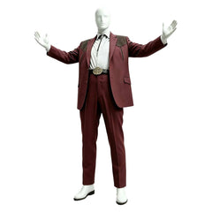 Cosplay Costume Rockwell Digger(2026) Film Cosplay Tenue Marron Homme