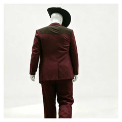 Cosplay Costume Rockwell Digger(2026) Film Cosplay Tenue Marron Homme