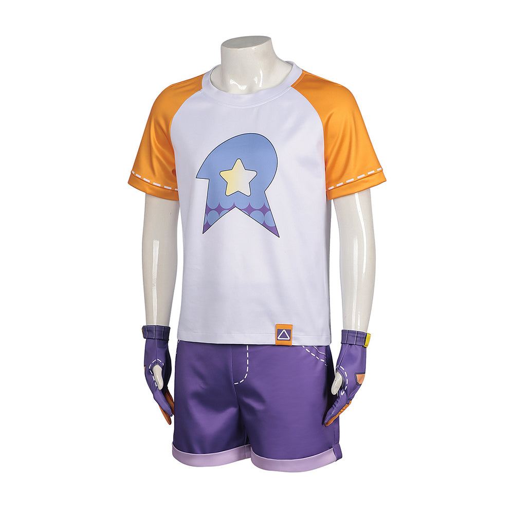 Cosplay Costume Roco Roco Kingdom(2026) Jeu Cosplay Tenue Violette Homme