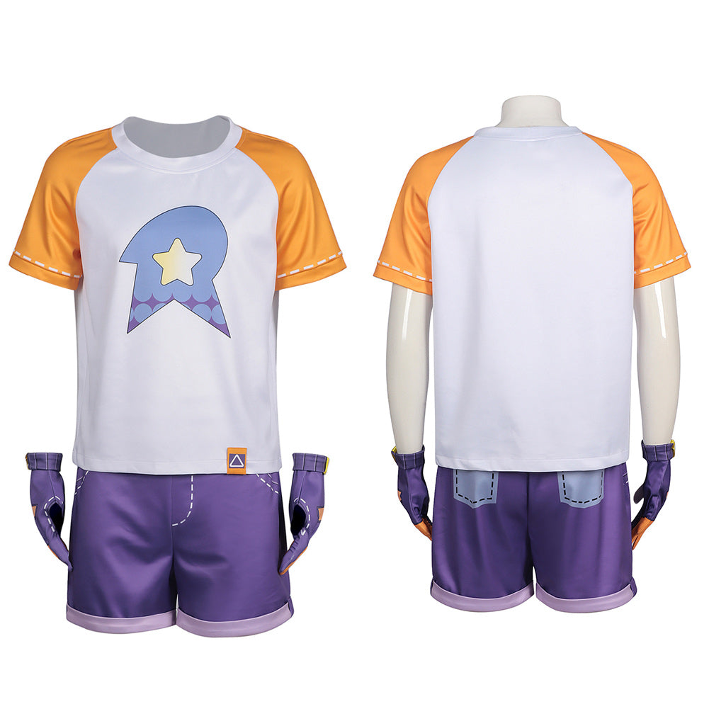 Cosplay Costume Roco Roco Kingdom(2026) Jeu Cosplay Tenue Violette Homme