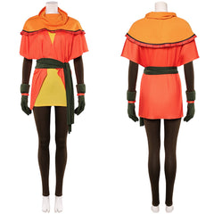 Cosplay Costume Rogue X-Men '97 Saison 2(2026) TV Cosplay Tenue Orange et Jaune Femme