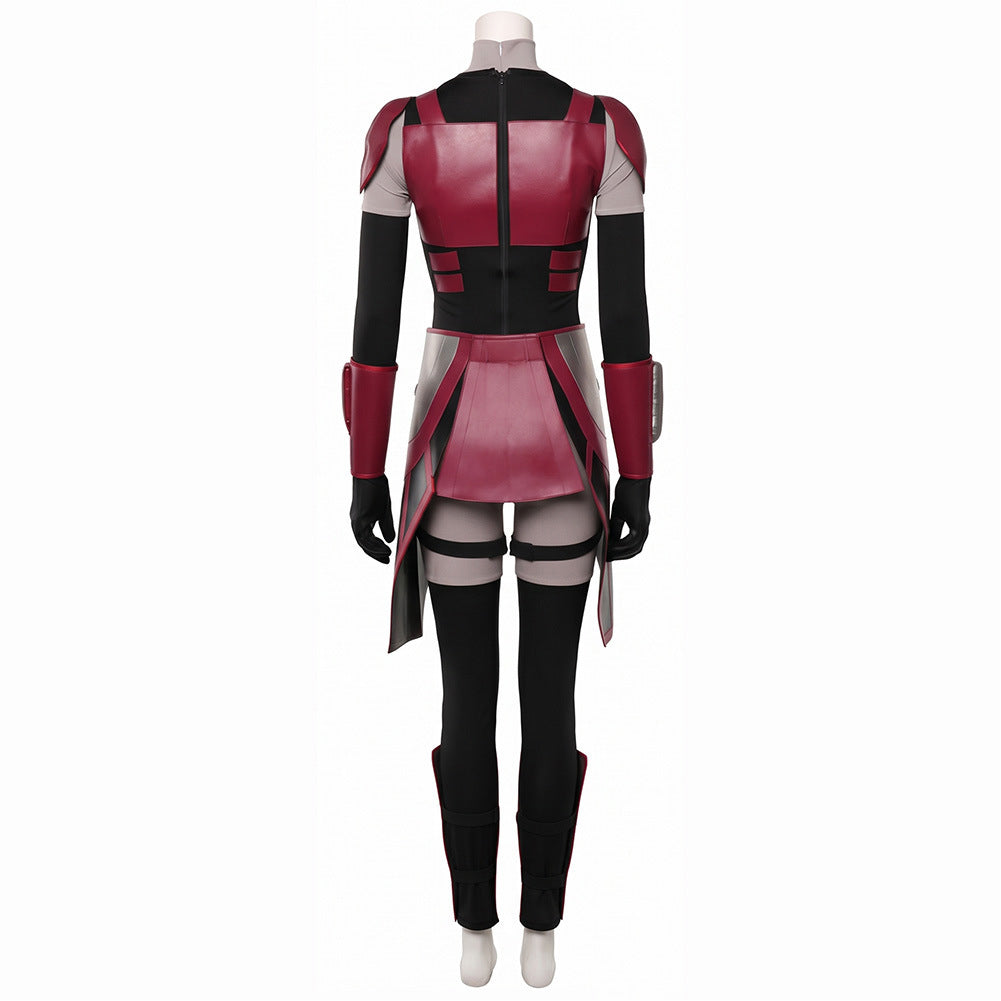 Cosplay Costume Rook Kast Maul: Seigneur de l'Ombre(2026) TV Cosplay Tenue Rouge Femme