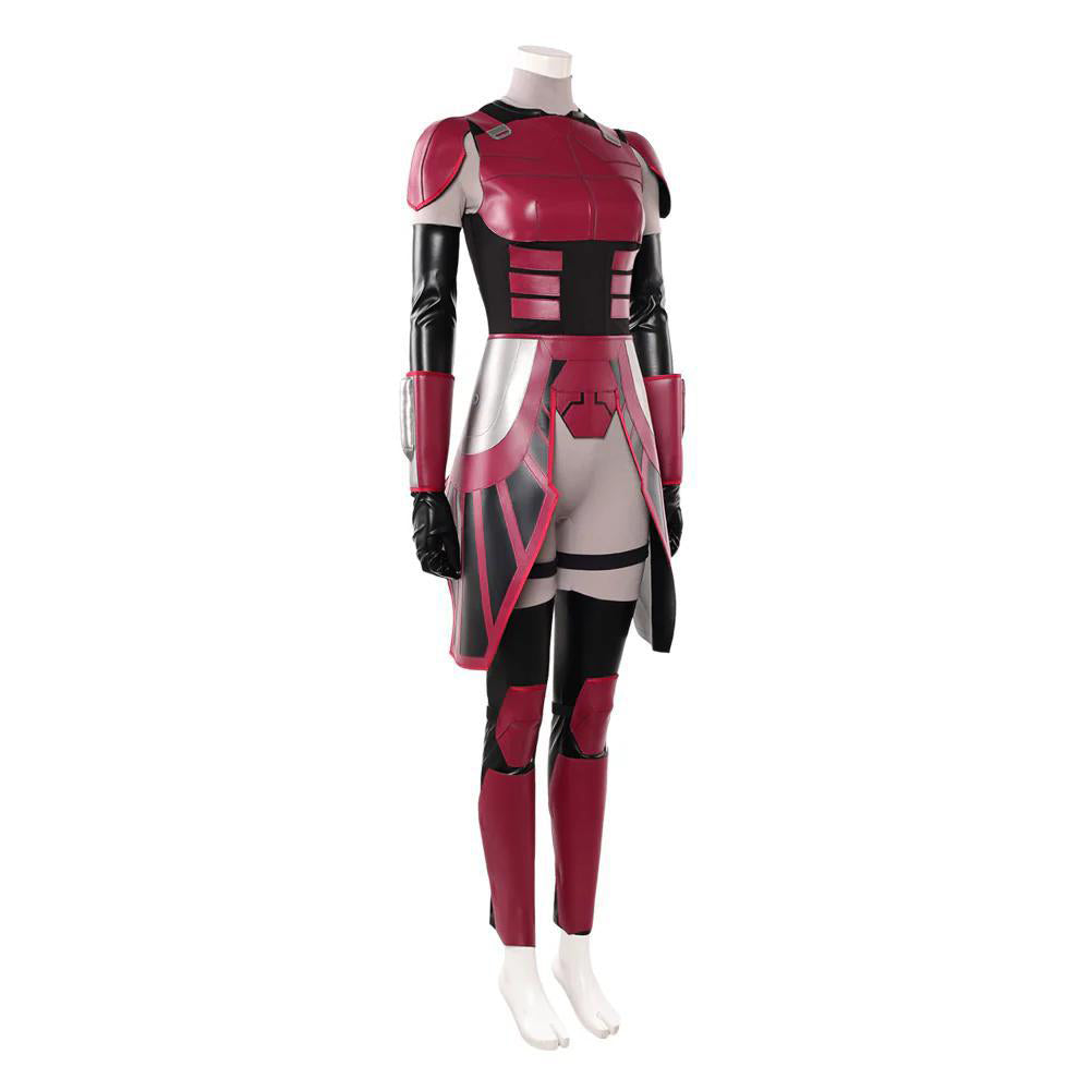 Cosplay Costume Rook Kast Maul: Seigneur de l'Ombre(2026) TV Cosplay Tenue Rouge Femme