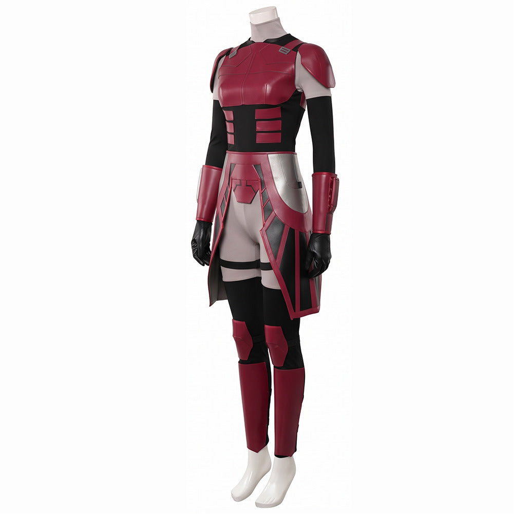 Cosplay Costume Rook Kast Maul: Seigneur de l'Ombre(2026) TV Cosplay Tenue Rouge Femme