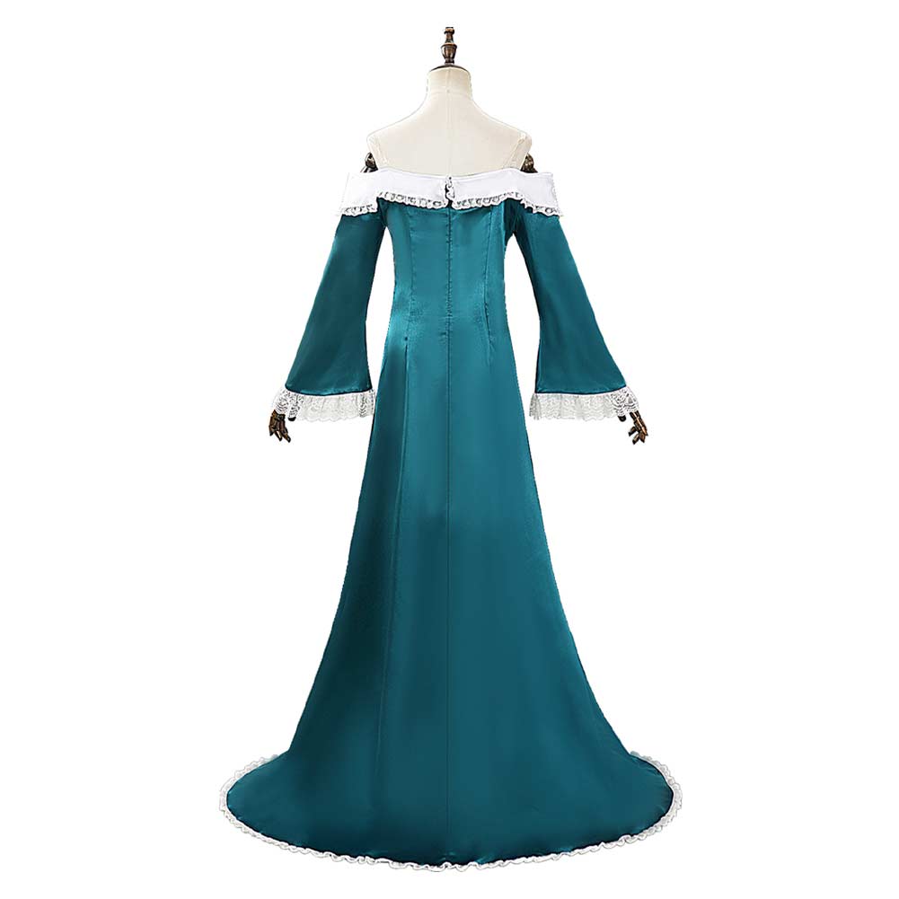 Cosplay Costume Rosalina The Super Mario Galaxy Movie(2026) Film Cosplay Robe Cyan Femme
