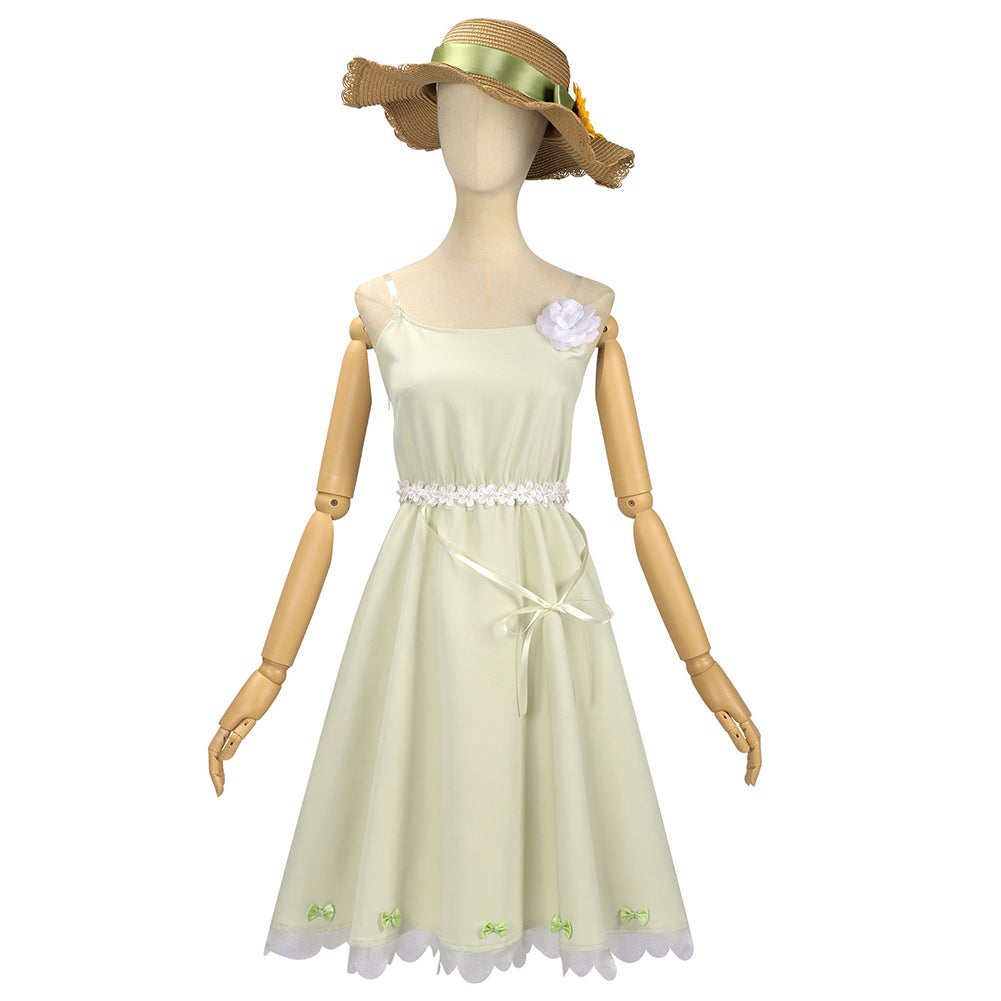 Cosplay Costume Ruri Hazakura Shunkashuutou Daikousha: Haru no Mai(2026) Cosplay Robe Beige Femme