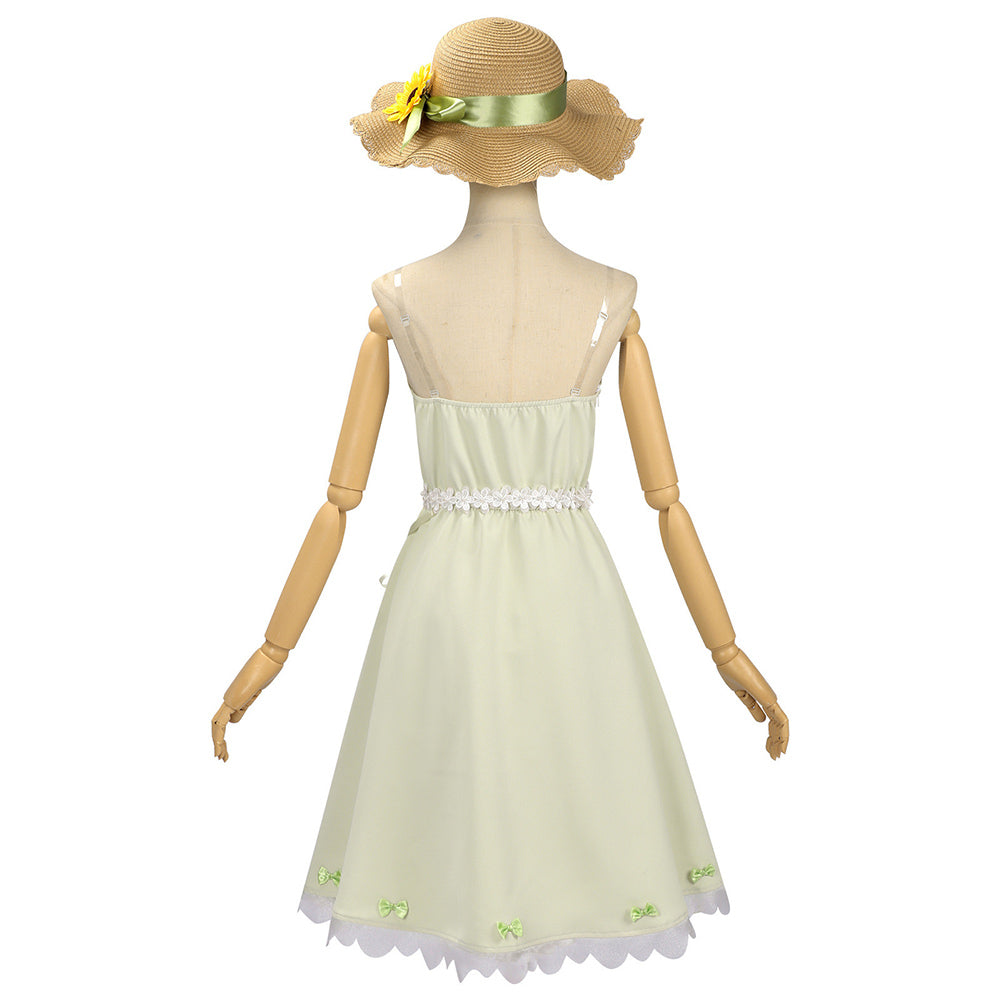 Cosplay Costume Ruri Hazakura Shunkashuutou Daikousha: Haru no Mai(2026) Cosplay Robe Beige Femme