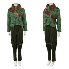 Cosplay Costume Ruthye Marye Knoll Supergirl(2026) Film Cosplay Tenue Verte Femme