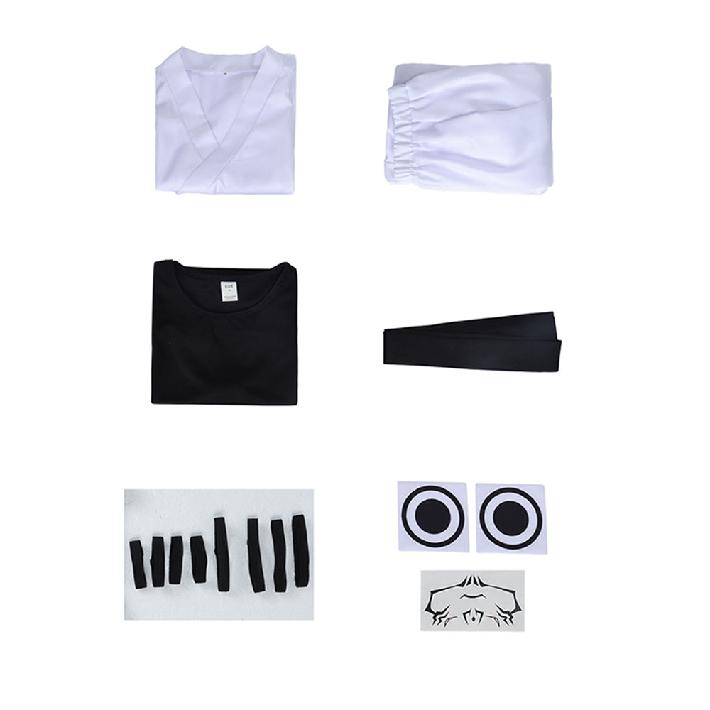 Cosplay Costume Ryomen Sukuna Anime Cosplay Tenue Blanche Homme