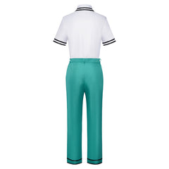 Cosplay Costume Saiki Kusuo The Disastrous Life of Saiki K Anime Cosplay Uniforme Blanche et Verte Homme