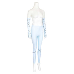 Cosplay Costume Sally The Nightmare Before Christmas(1993) Film Cosplay Pantalon et Manchons Femme