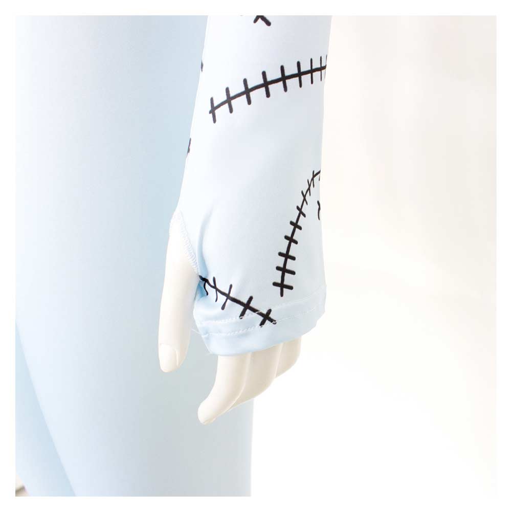 Cosplay Costume Sally The Nightmare Before Christmas(1993) Film Cosplay Pantalon et Manchons Femme