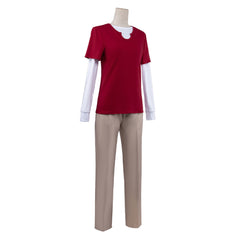 Cosplay Costume Sanji One Piece Live Action 2(2026) TV Cosplay Tenue Rouge Homme