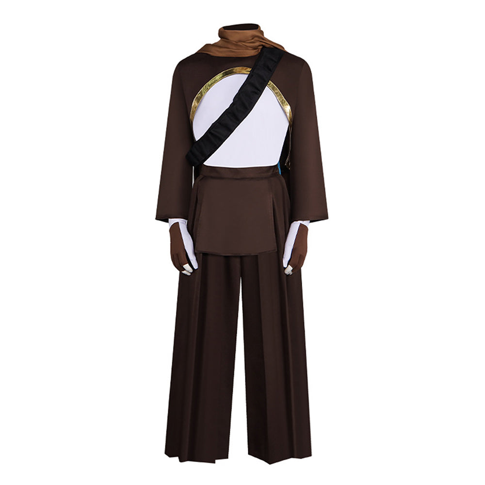 Cosplay Costume Sans Undertale Jeu Cosplay Tenue Couleur Café Homme