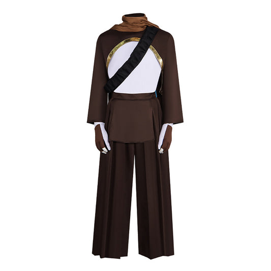 Cosplay Costume Sans Undertale Jeu Cosplay Tenue Couleur Café Homme