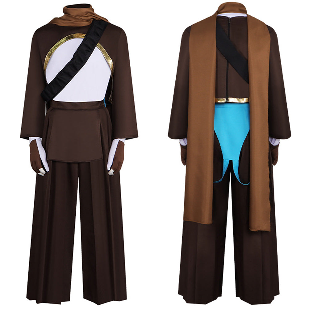 Cosplay Costume Sans Undertale Jeu Cosplay Tenue Couleur Café Homme