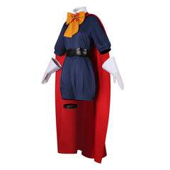 Cosplay Costume Sapphire The Ribbon Hero(2026) Anime Cosplay Combinaison Bleue et Rouge Femme