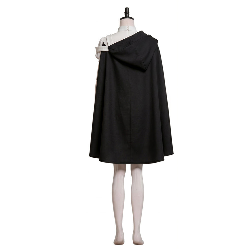 Cosplay Costume Sapphire The Ribbon Hero(2026) Anime Cosplay Tenue Blanche et Noire Femme