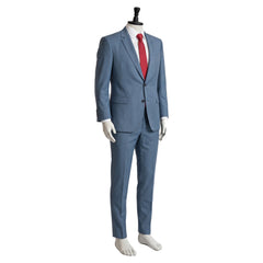 Cosplay Costume Sasaki Smoking Behind the Supermarket with You(2026) Anime Cosplay Tenue Bleue Homme