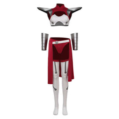Cosplay Costume Sasha Hammer Invincible 4(2026) TV Cosplay Tenue Rouge Femme