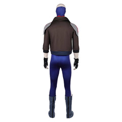 Cosplay Costume Scott Summers X-Men '97 Saison 2(2026) TV Cosplay Combinaison Bleue+Veste Homme