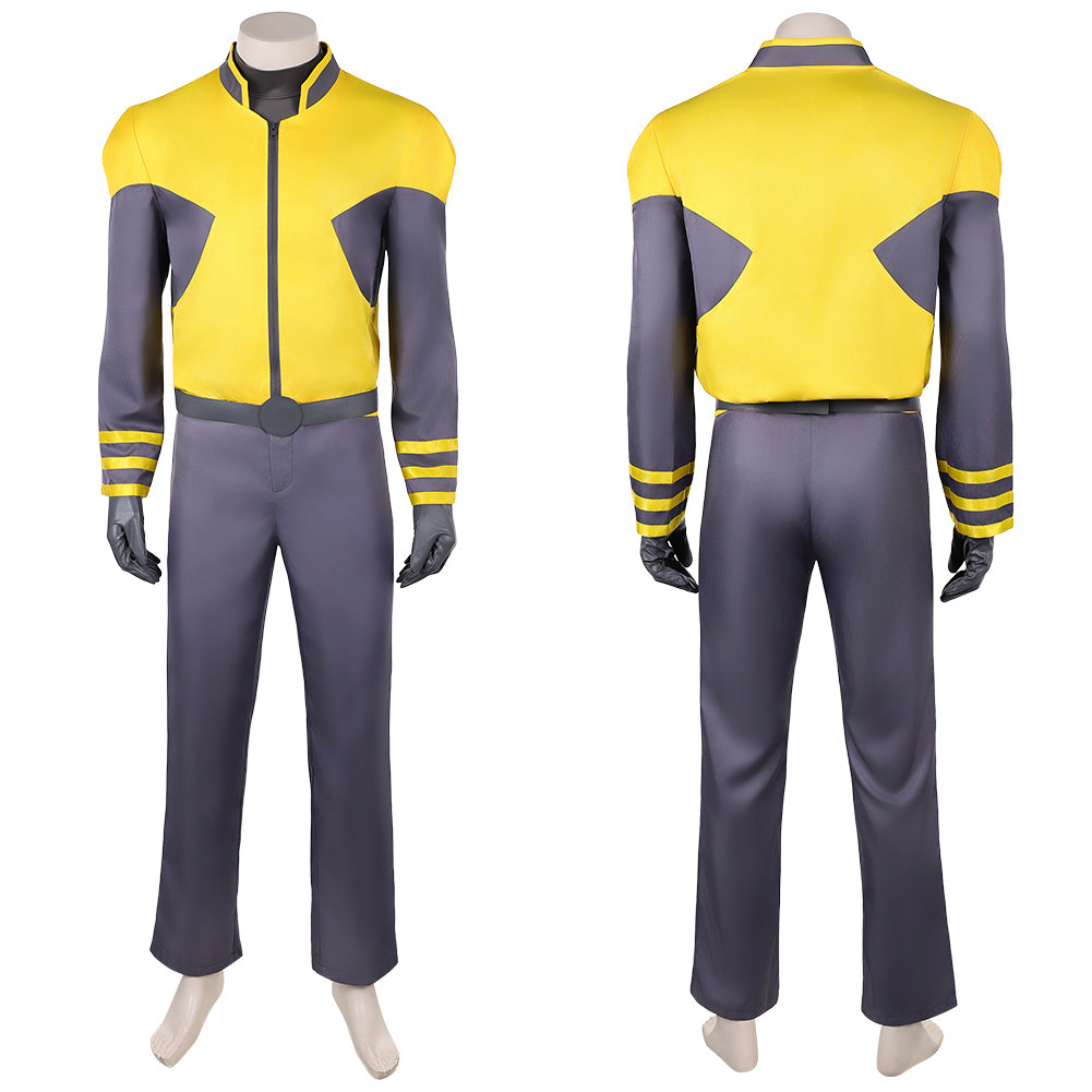 Cosplay Costume Scott Summers X-Men '97 Saison 2(2026) TV Cosplay Tenue Jaune et Grise Homme