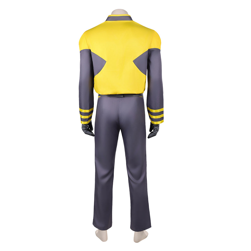 Cosplay Costume Scott Summers X-Men '97 Saison 2(2026) TV Cosplay Tenue Jaune et Grise Homme