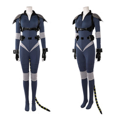 Cosplay Costume Selina Kyle Absolute Catwoman #1(2026) Bande Dessinée Cosplay Tenue Bleue Femme