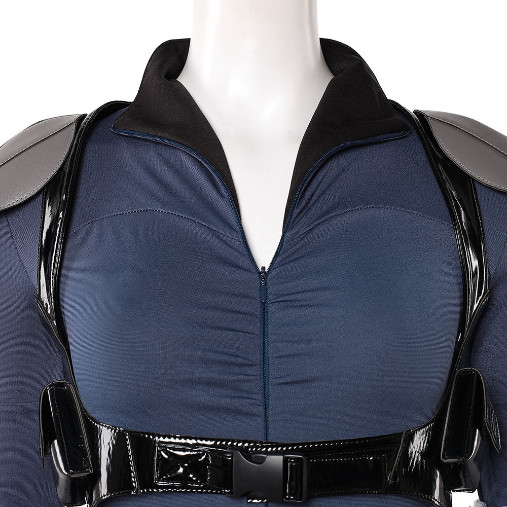 Cosplay Costume Selina Kyle Absolute Catwoman #1(2026) Bande Dessinée Cosplay Tenue Bleue Femme