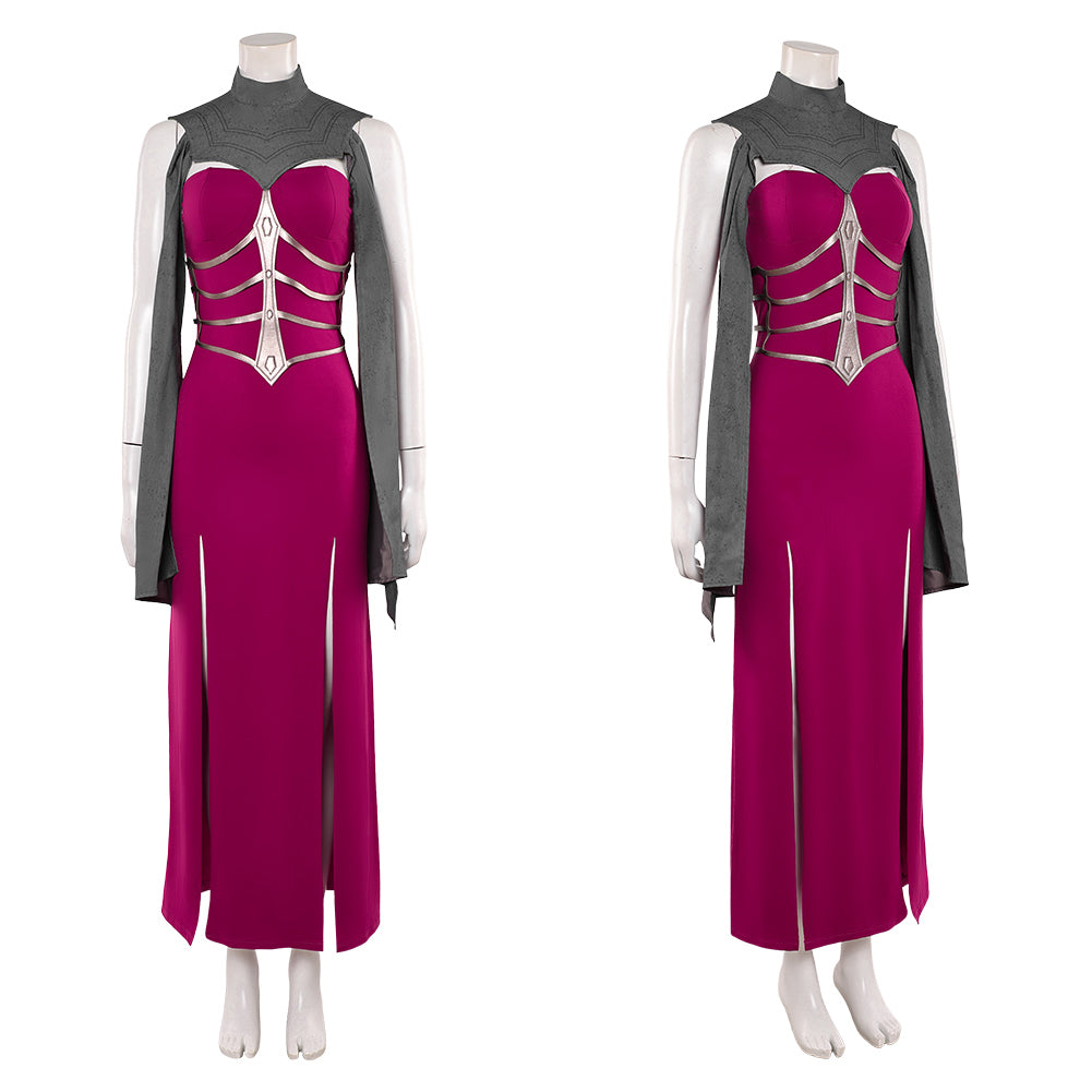 Cosplay Costume Sindel Mortal Kombat 2(2026) Film Cosplay Robe Violette Femme