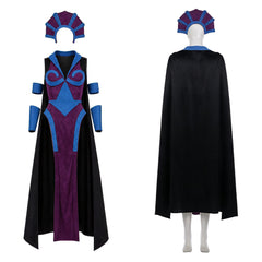 Cosplay Costume Skeleton King Les Maîtres de l'Univers(2026) Film Cosplay Robe Violette Femme
