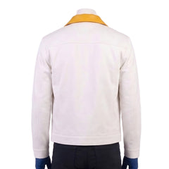 Cosplay Costume Smarty Pants Film Cosplay Tenue Blanche Homme